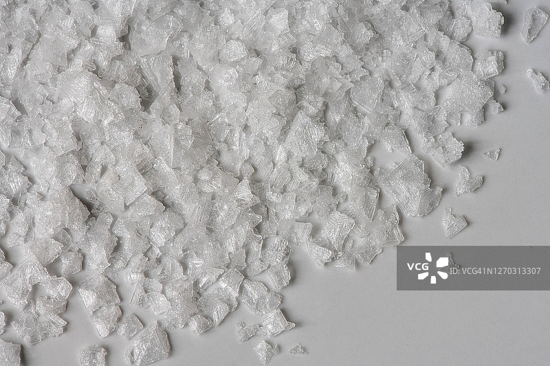 莫尔登海盐片特写图片素材