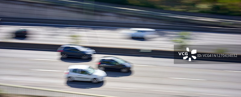 公路侧面图图片素材