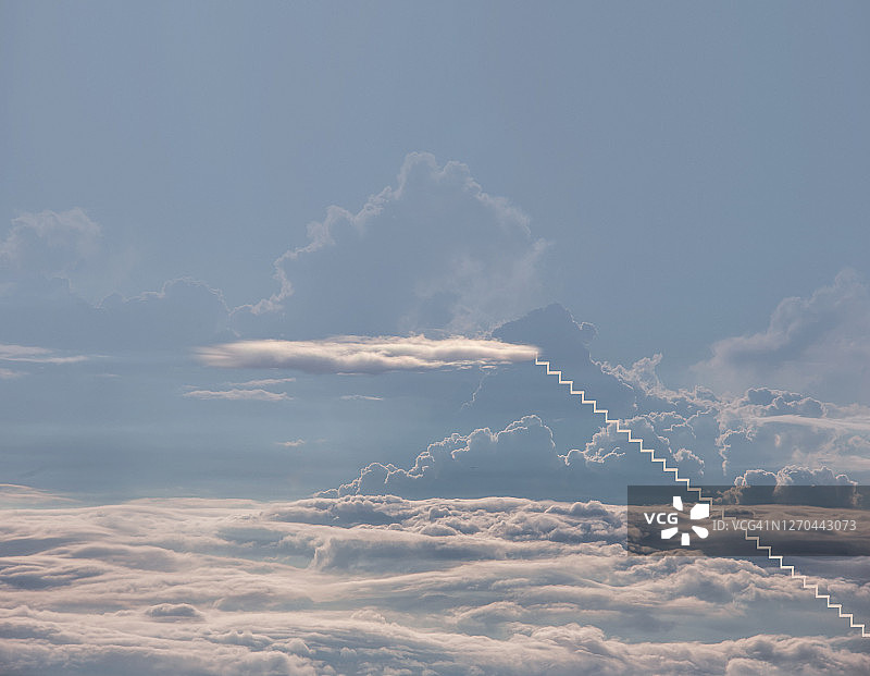 通往天堂的阶梯图片素材