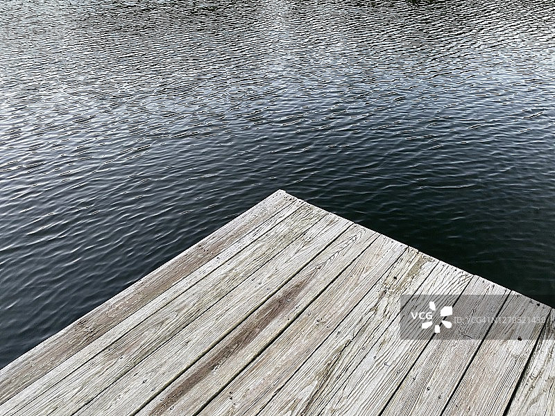 码头和湖泊细节图片素材