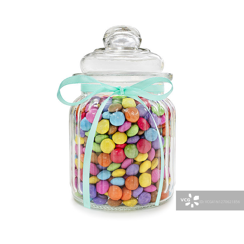 罐装巧克力糖果，适合婚礼或节日装饰图片素材