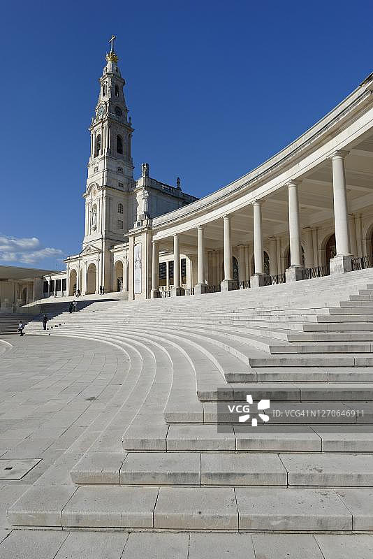 葡萄牙法蒂玛玫瑰圣母大教堂图片素材
