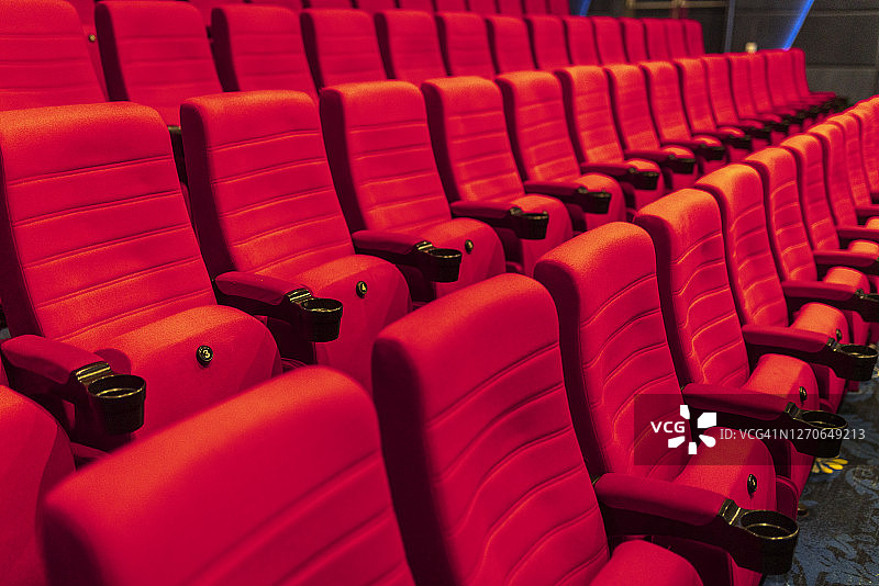 剧院红色座椅图片素材