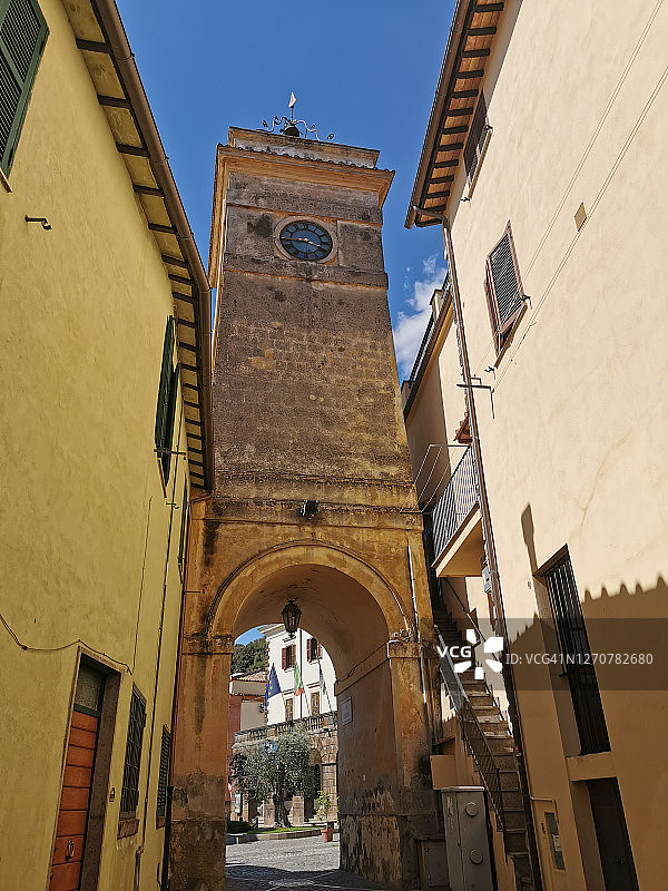 特雷维尼亚诺罗马诺，拉齐奥，欧洲图片素材