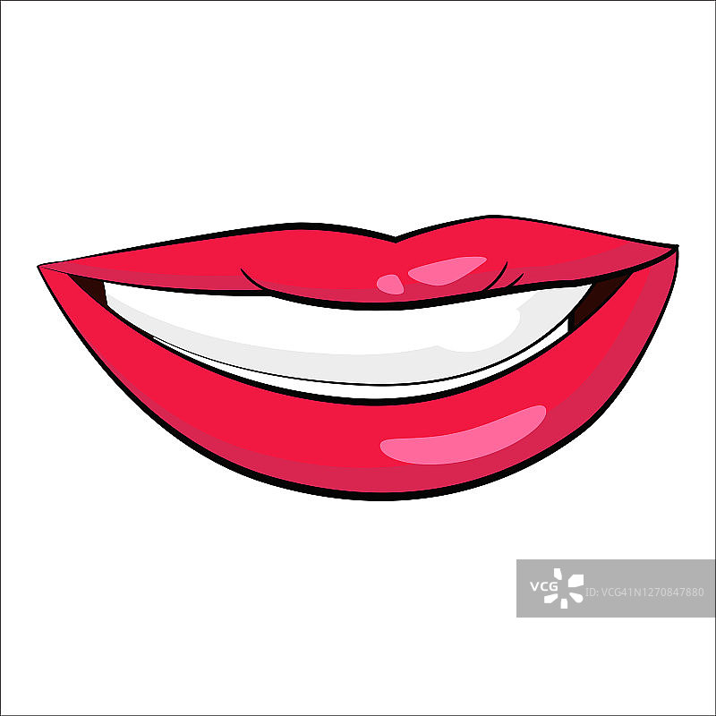 美丽的嘴唇图片素材