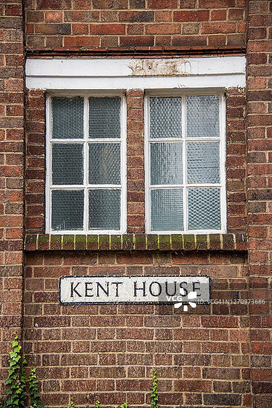 肯特楼标志和窗户图片素材