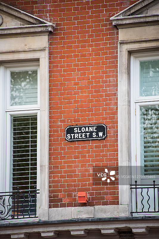 斯隆街标志图片素材