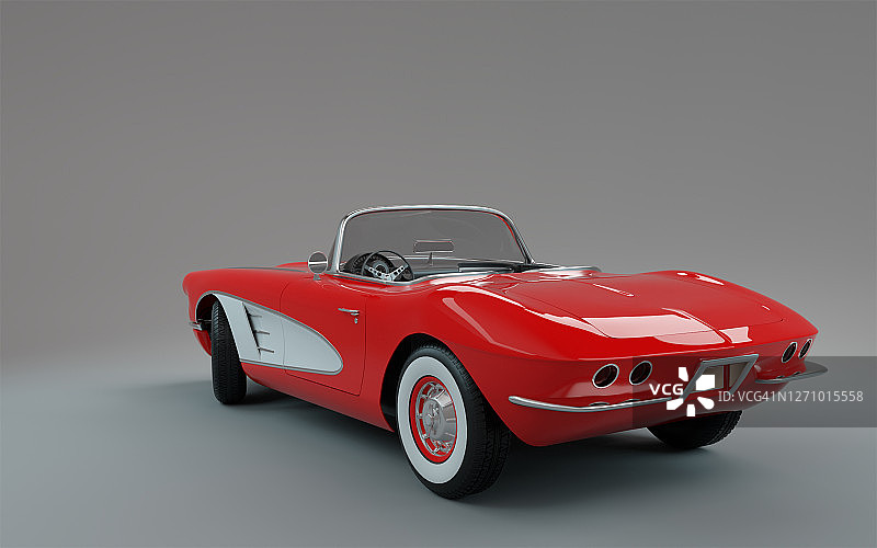 优雅复古老爷车图片素材