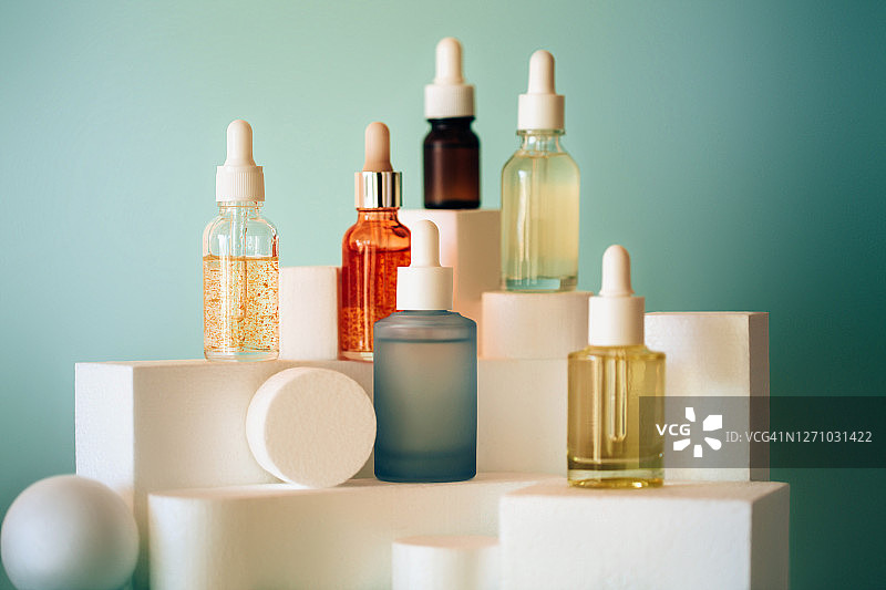 瓶装护肤品产品合集图片素材