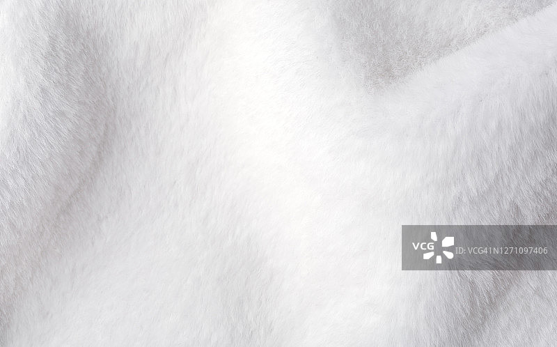 白色仿毛皮纹理背景图片素材