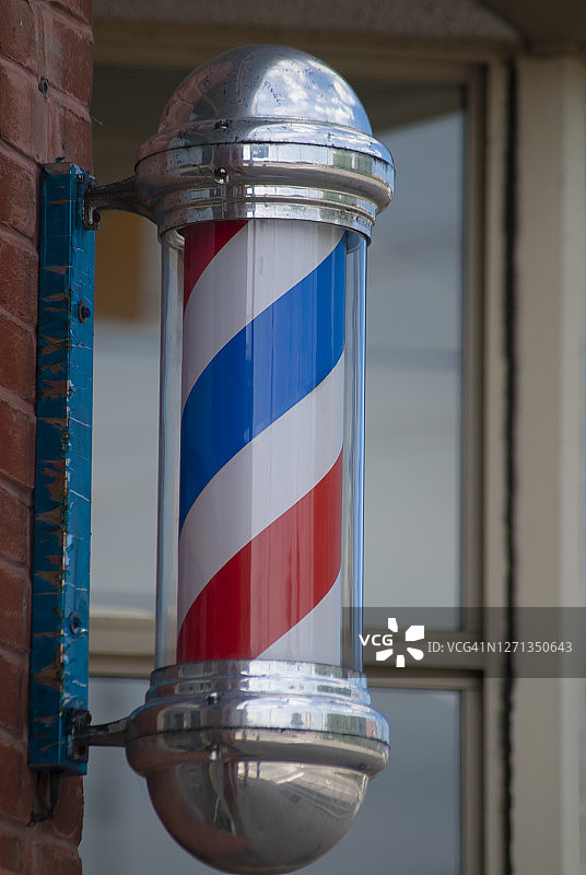 理发店旋转灯图片素材