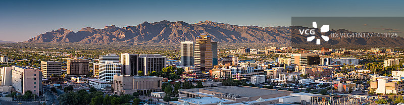 图森的日落图片素材