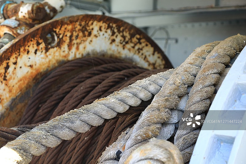 不锈钢拖车绳图片素材