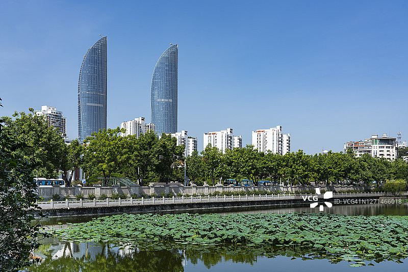 中国福建省厦门市南普陀城市景观图片素材