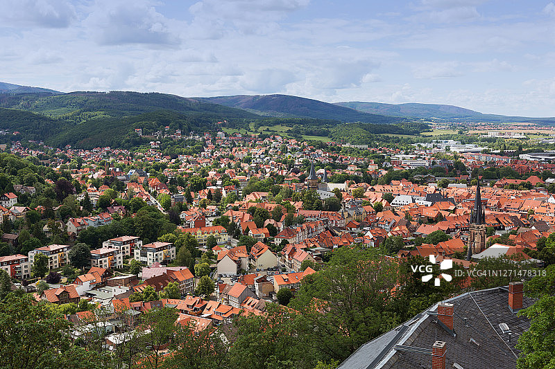 德国韦尼格罗德老城图片素材