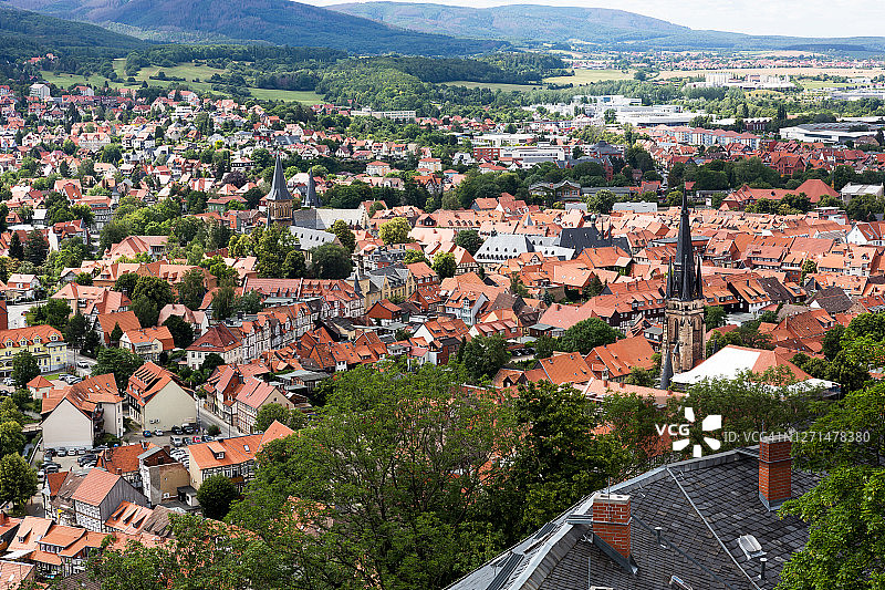 德国韦尼格罗德老城图片素材