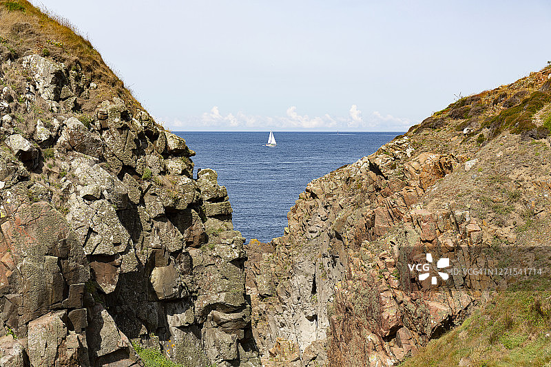 海边的岩石图片素材