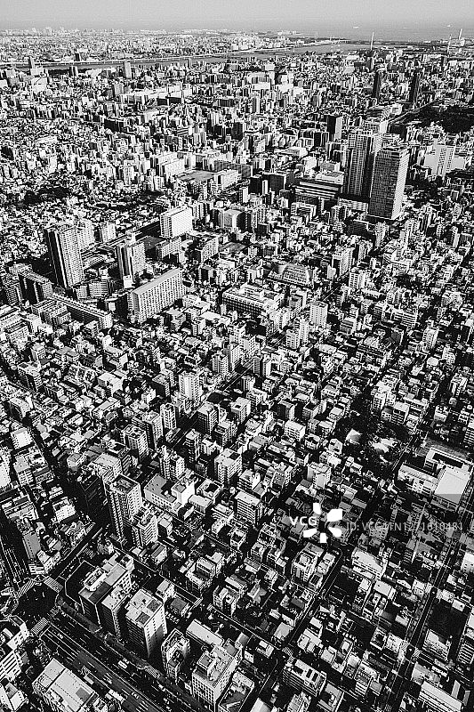 日本东京城市景观图片素材