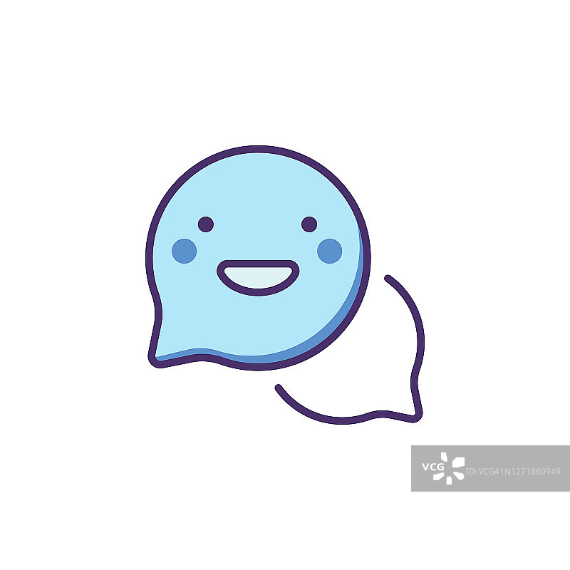 在线消息表情符号设计图片素材