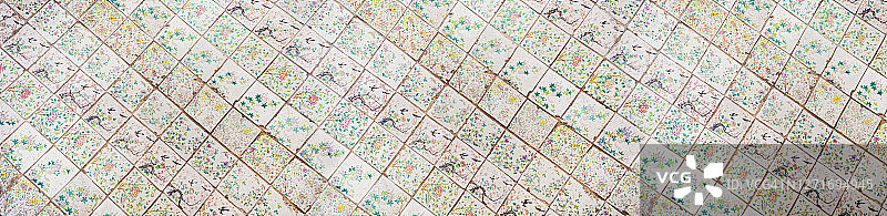 中国风瓷砖纹理背景图片素材