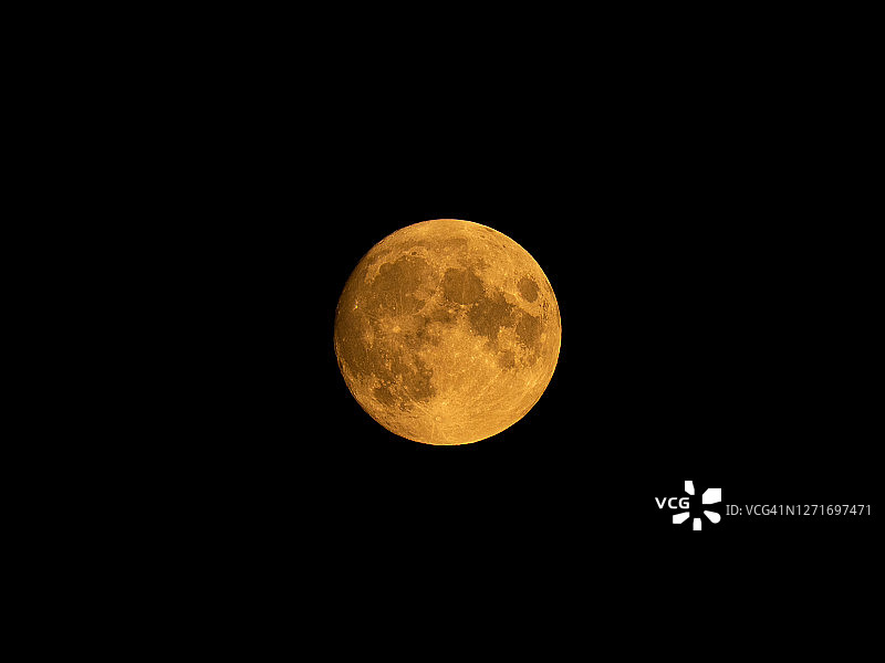 满月特写图片素材