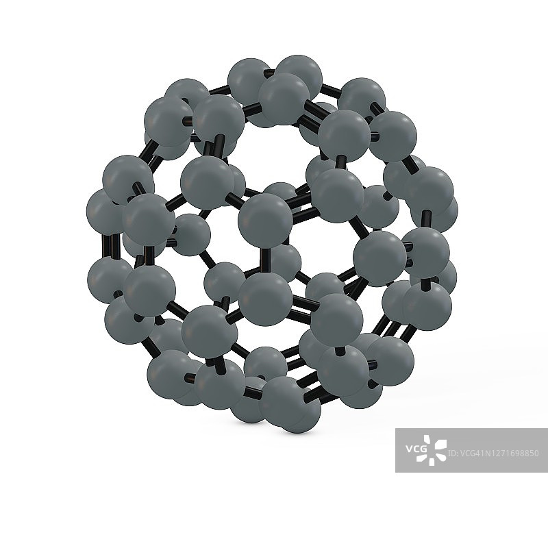 巴克敏斯特富勒烯分子结构图图片素材