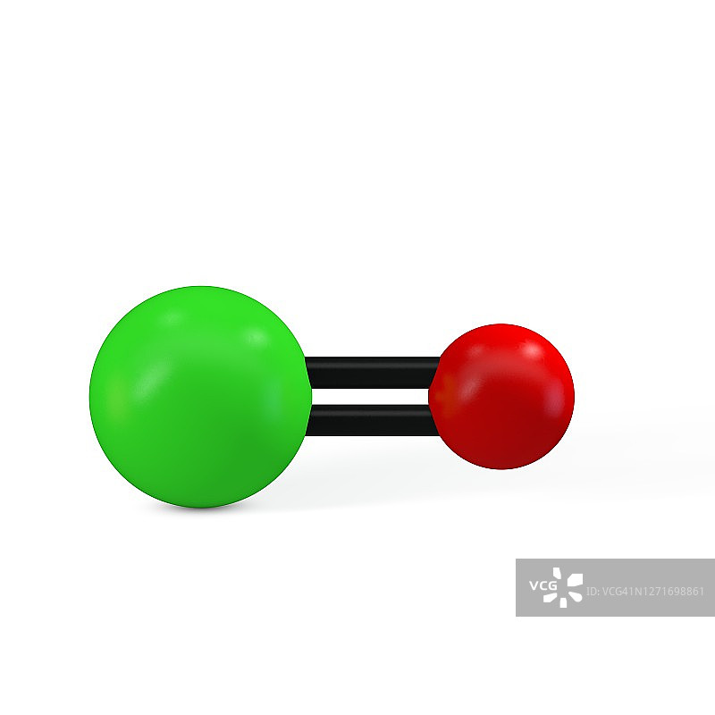 氧化钙分子插画图片素材