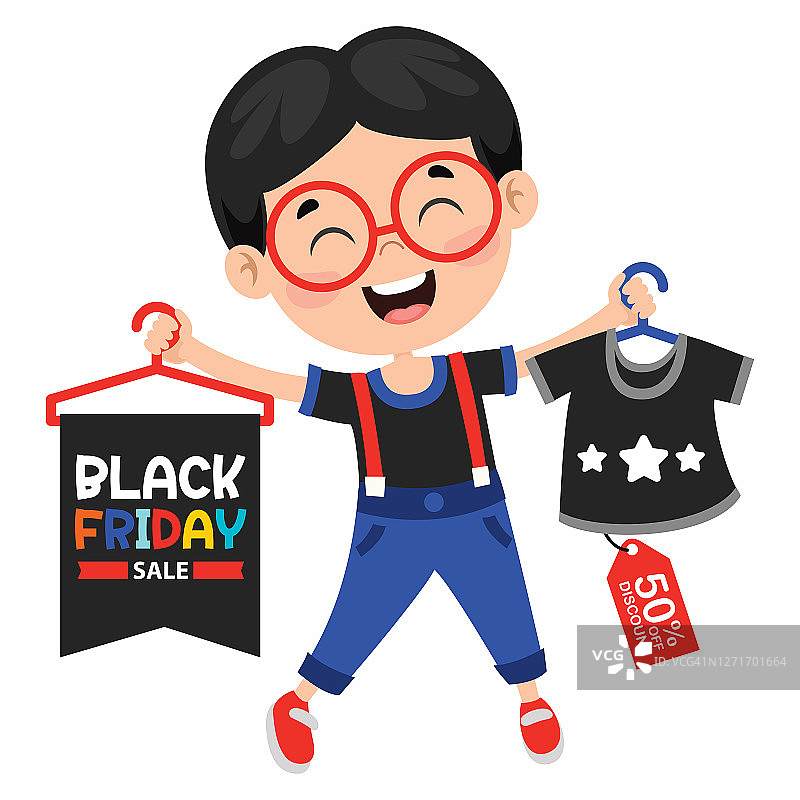 黑色星期五促销活动标题设计模板图片素材