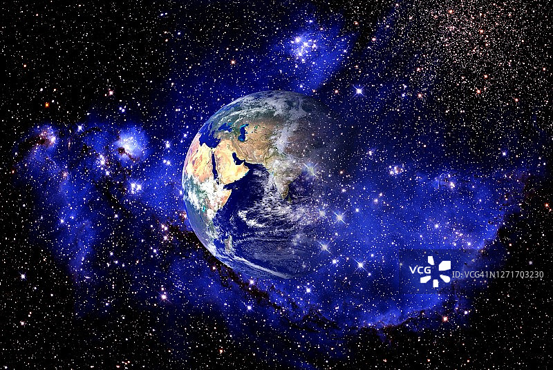 地球的形成概念图图片素材