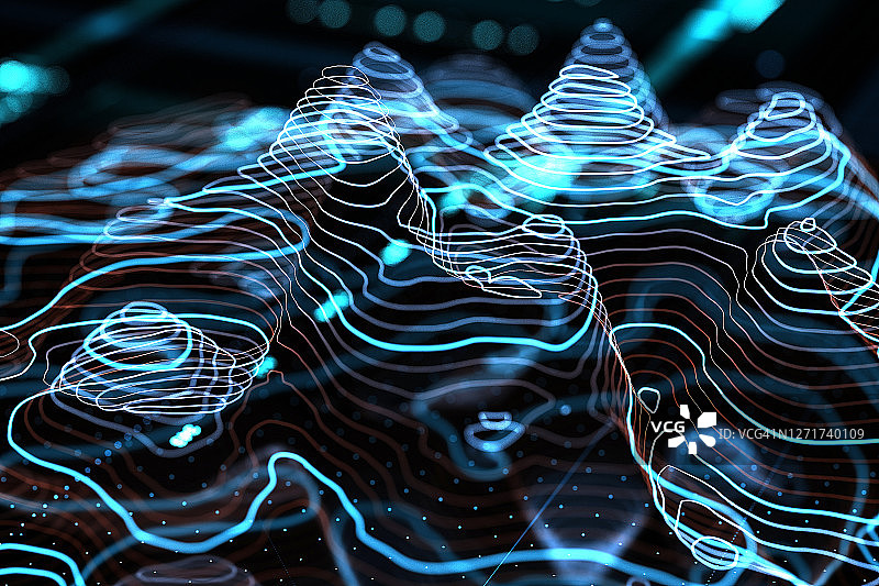 抽象图案3D示意图图片素材