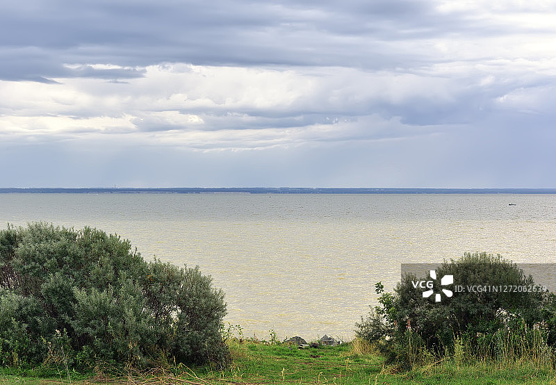 新西伯利亚水库岸图片素材