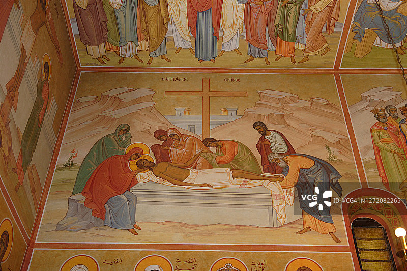 报喜修道院壁画图片素材