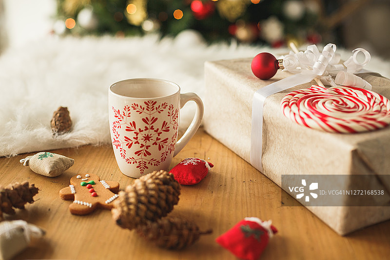 精美家居圣诞装饰元素图片素材