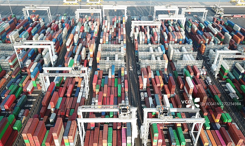 充满活力的集装箱图片素材