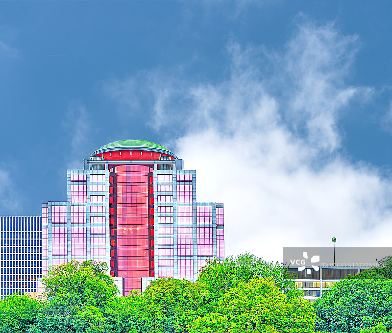 百老汇大街1000号大楼图片素材