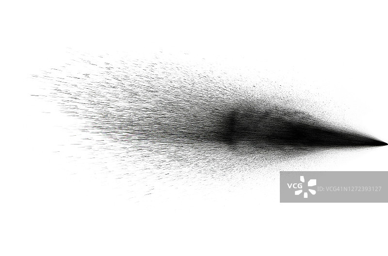 白色背景上的水滴水流纹理图片素材