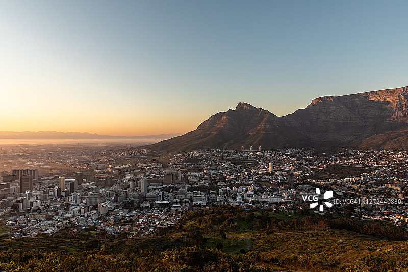开普敦天际线图片素材