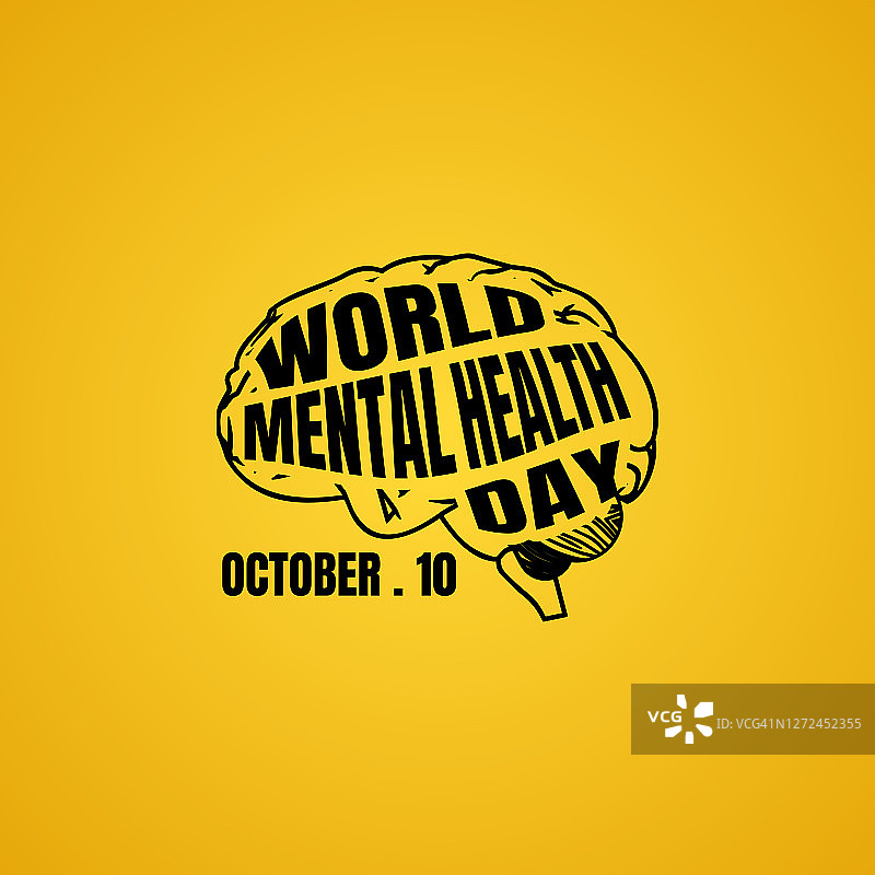 世界精神卫生日图片素材