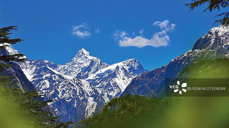 印度北阿坎德邦甘戈特里图片素材