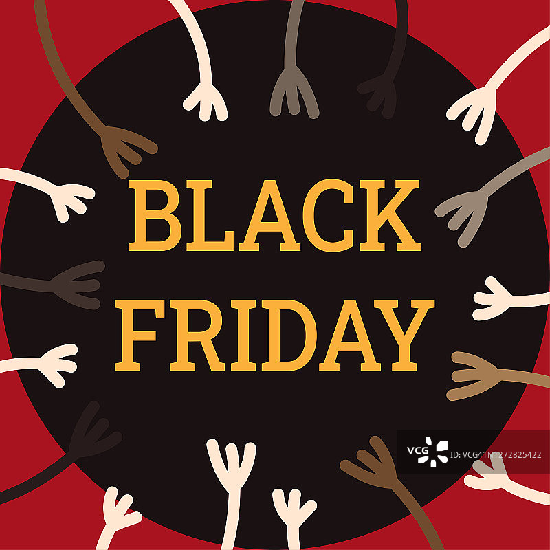 黑色星期五促销海报图片素材