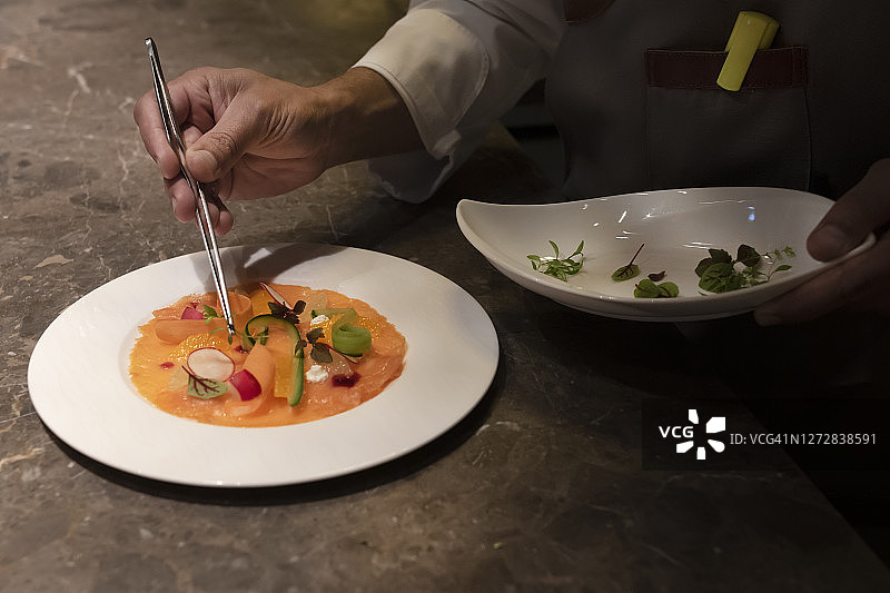 美食三文鱼图片素材