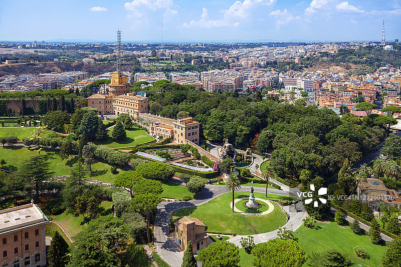 梵蒂冈城周围景色图片素材