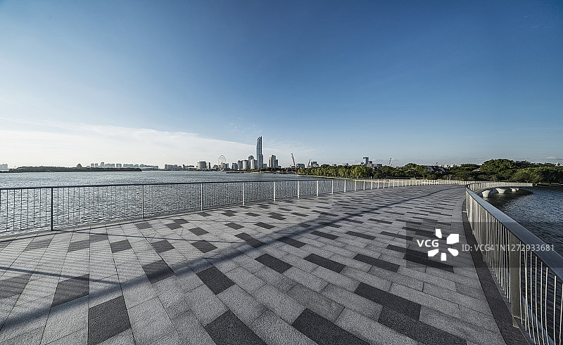 苏州工业园区金鸡湖图片素材