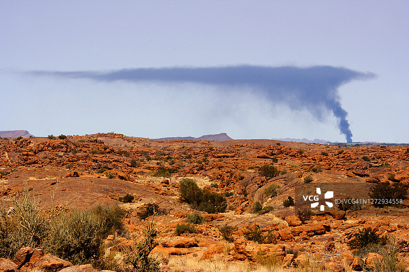南非奥格拉比斯瀑布一瞥图片素材