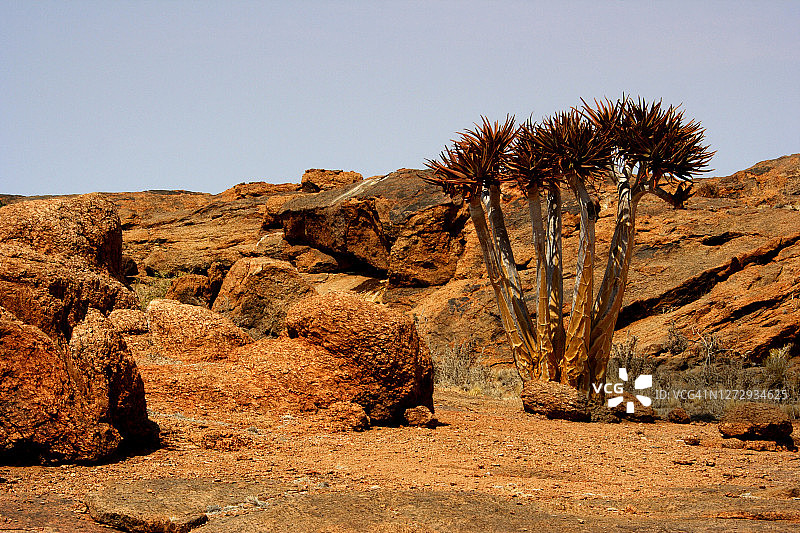南非奥格拉比斯瀑布一瞥图片素材