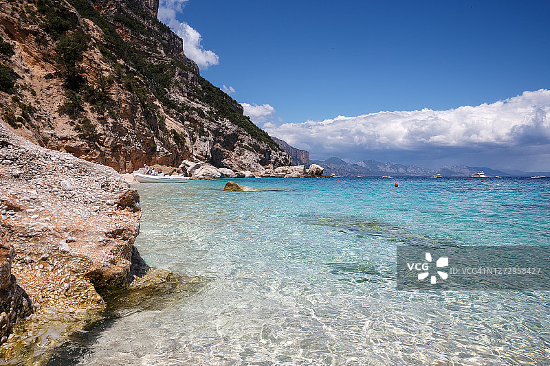 撒丁岛奥罗塞伊湾马里奥卢湾图片素材