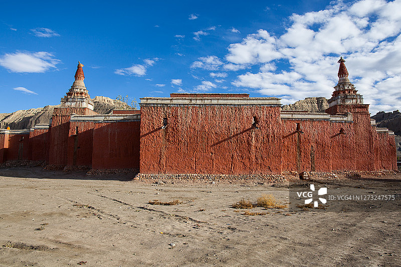 阿里地区札达县托林寺图片素材