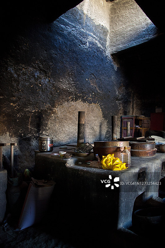 阿里地区札达县托林寺科钦图片素材