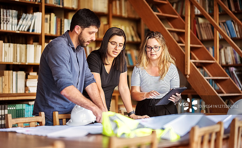 旧图书馆重建规划图片素材