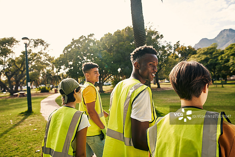 清理社区环境图片素材